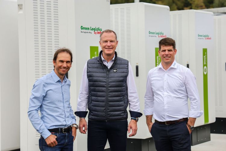 Markus Kramis und Daniel Nef mit Christian Kempter-Imbach 